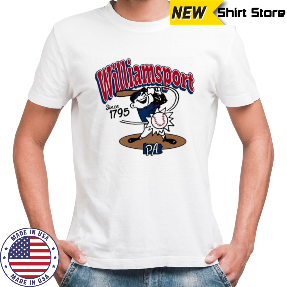 Williamsport Cream Batter since 1795 baseball shirt