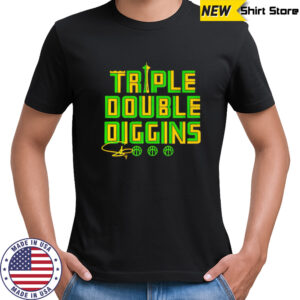 WNBA Seattle Storm Skylar Diggins Triple Double Diggins signature shirt