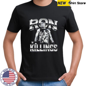 WWE Ron Killings Bitmap graphic shirt