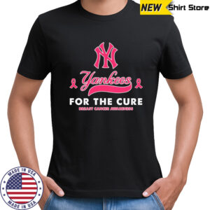 Yankees for the cure Breast Cancer Awareness shirt