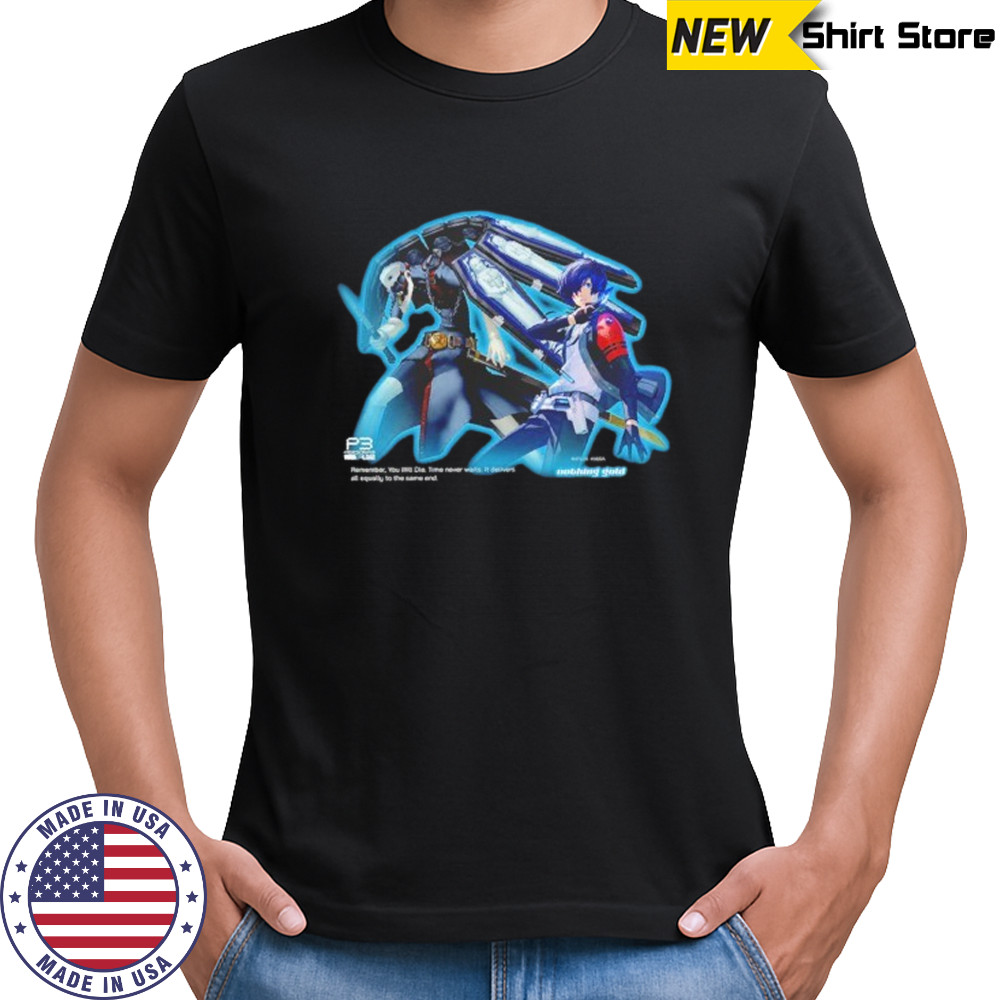 Yuuki Makoto remember you will die time never waits shirt