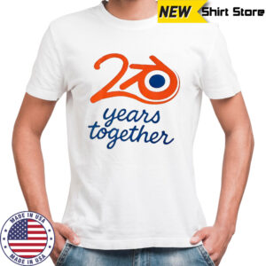 20 years together shirt