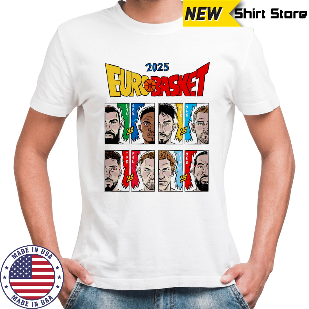 2025 EuroBasket Dragon Ball shirt