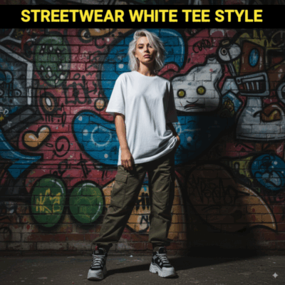 Streetwear Edge: Oversized Tee with Cargo Pants