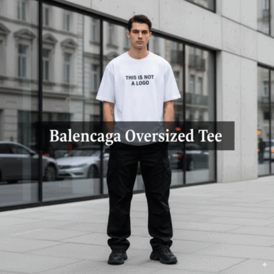 Balenciaga Oversized Graphic Tees