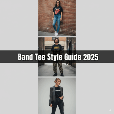 The Modern Band Tee: High Fashion Meets Merch