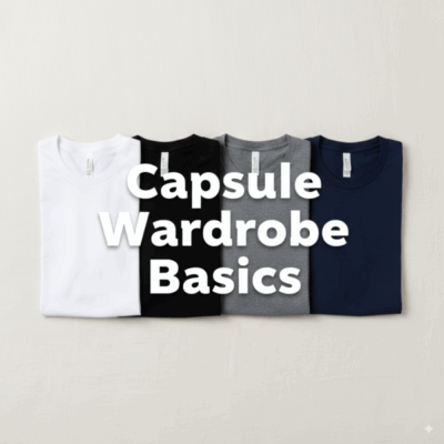Capsule Wardrobe Around T-Shirts