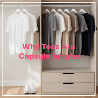 Why T-Shirts Are the Foundation of a Capsule Wardrobe