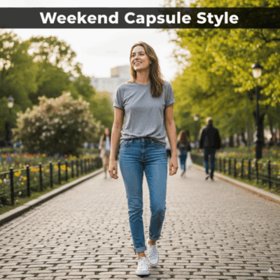 Styling Capsule Wardrobe T-Shirts: Outfit Ideas