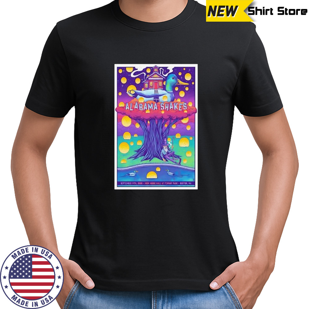 Alabama Shakes Boston Massachusetts poster shirt
