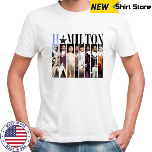 Alexander Hamilton star American musical Broadway shirt