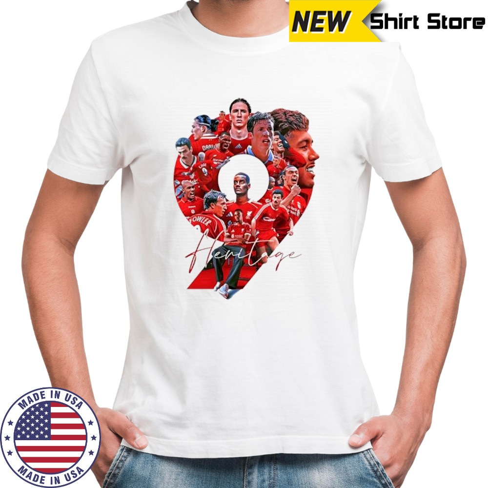 Alexander Isak Heritage No 9 Liverpool signature shirt