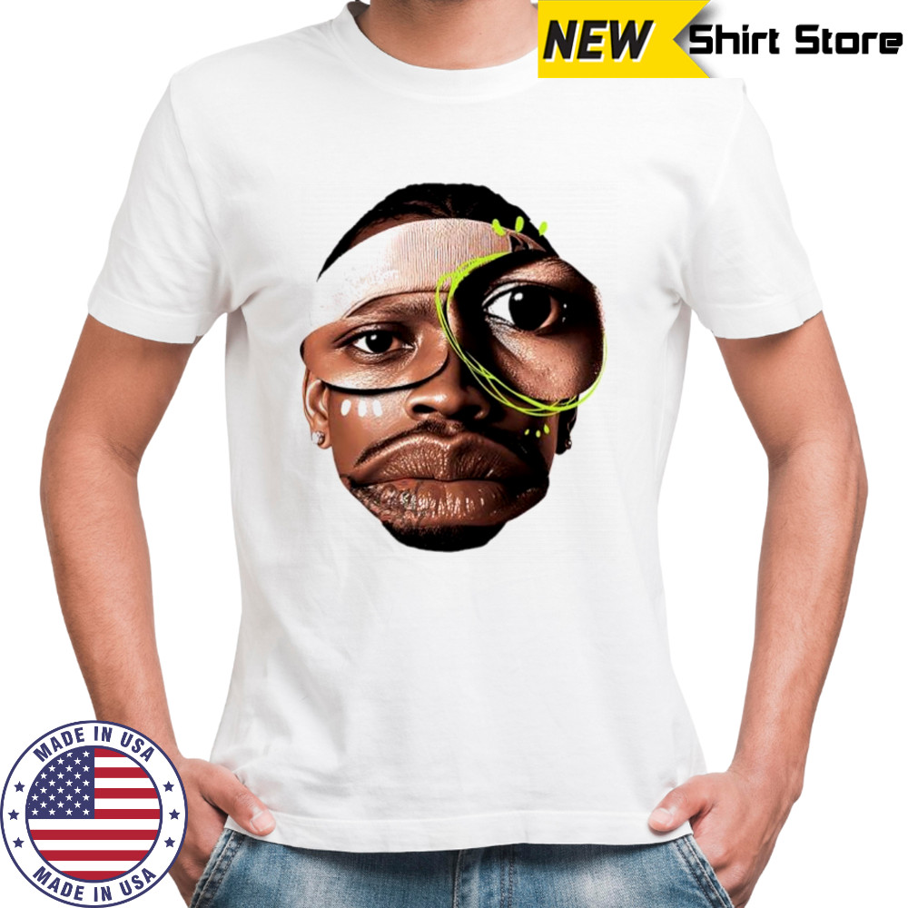 Allen Iversonbasketball the answer big head shirt