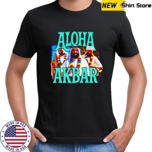 Aloha Akbar graphic shirt