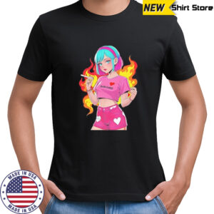 Anime Vape Girl classic shirt