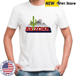 Arizona Wildcats vintage cactus logo shirt