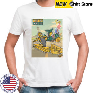 Awesome Jet Fuel Does Not Melt Steel Beams Pit Defeat NYJ T-Shirt