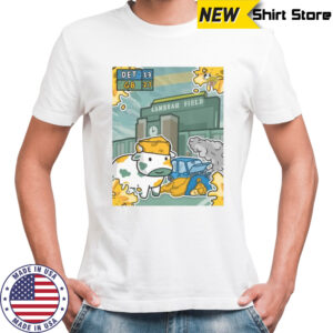 Awesome The Green Bay Packers Take Out The Motor City Kitties Detroit Lions T-Shirt