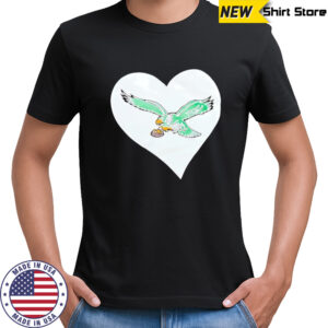 Baby Girls Eagles Heart shirt