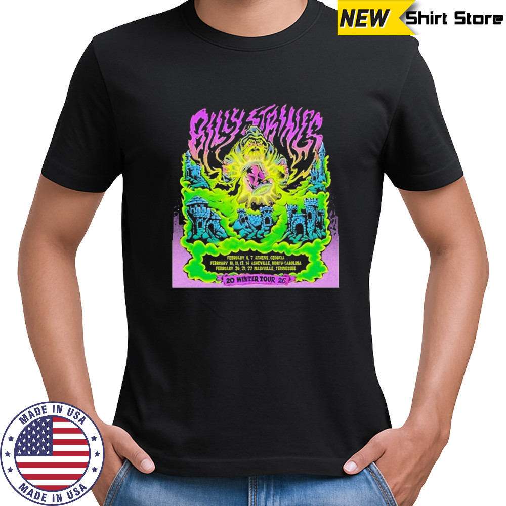 Billy Strings Winter Tour 2026 T-Shirt