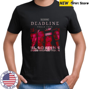 Blackpink DeadLine World Tour 2025 shirt