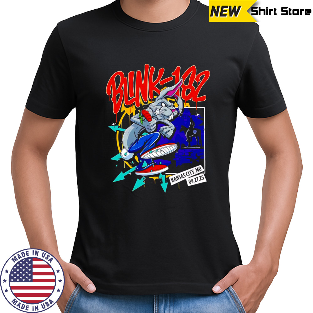 Blink 182 Kansas City Missouri 2025 Venue shirt