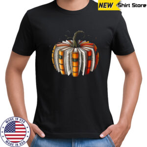 Book fall pumpkin teacher fall shirt