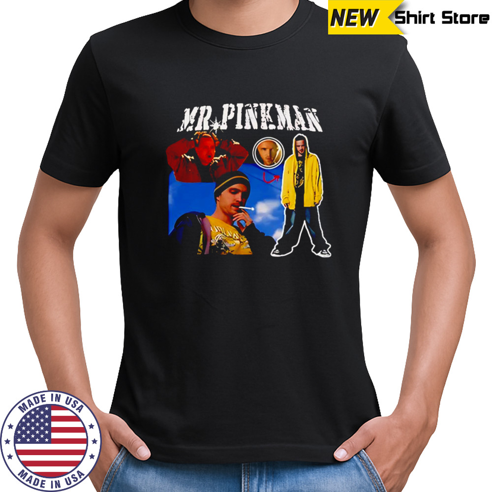 Breaking Bad Aaron Paul Mr Pinkman shirt