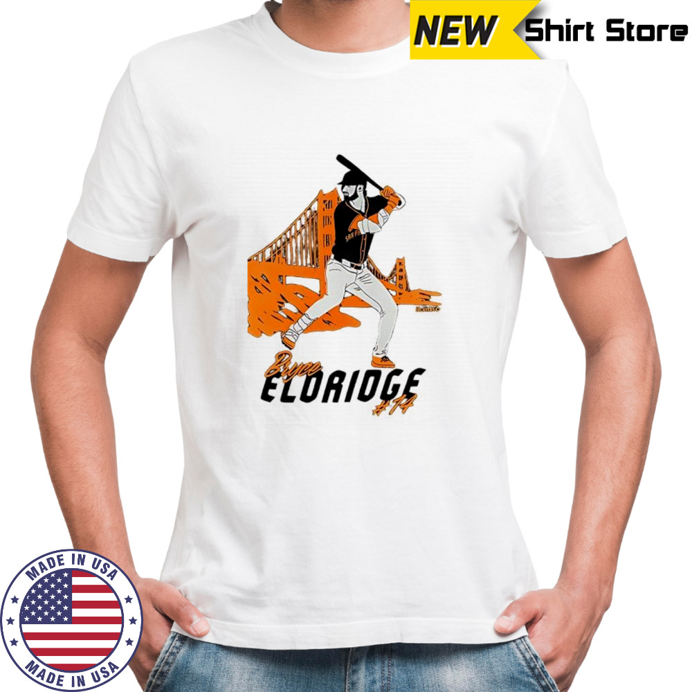 Bryce Eldridge San Francisco Giants player baseball shirt