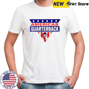 Buffalo Bills football Americas Quarterback flag shirt