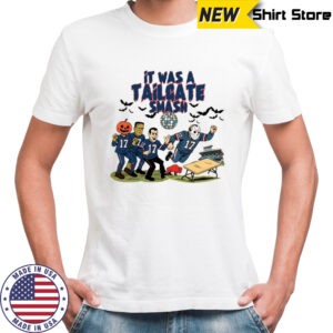 Buffalo Bills football it was a tailgate smash Halloweens characters shirt