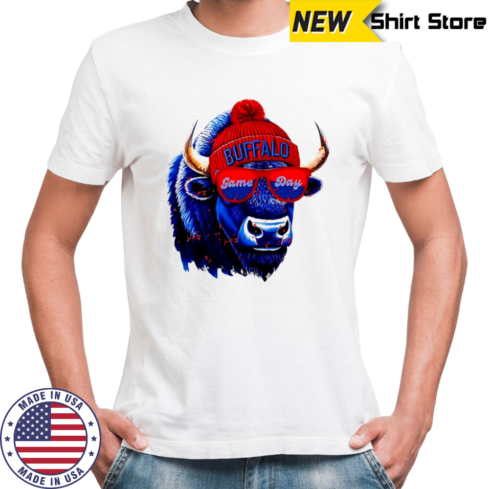 Buffalo Bills NFL gameday mascot graphic shirt