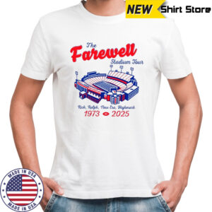 Buffalo Bills the Farewell stadium tour rich ralph new era highmark 1973 2025 shirt