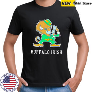 Buffalo Irish mashup Buffalo Bills and Notre Dame Fighting Irish shirt