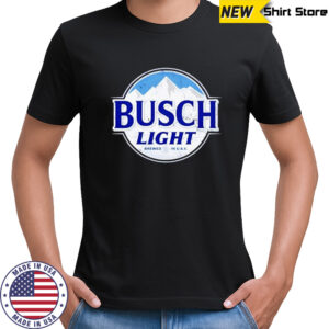 Busch Light logo Brewed in USA shirt
