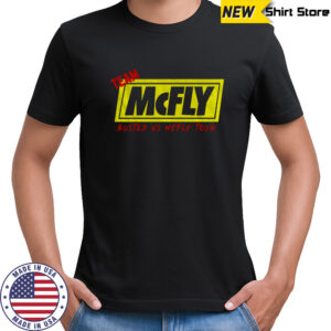Busted vs McFly Team McFLY Tour 2025 shirt