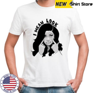 Cardi B mean look shirt