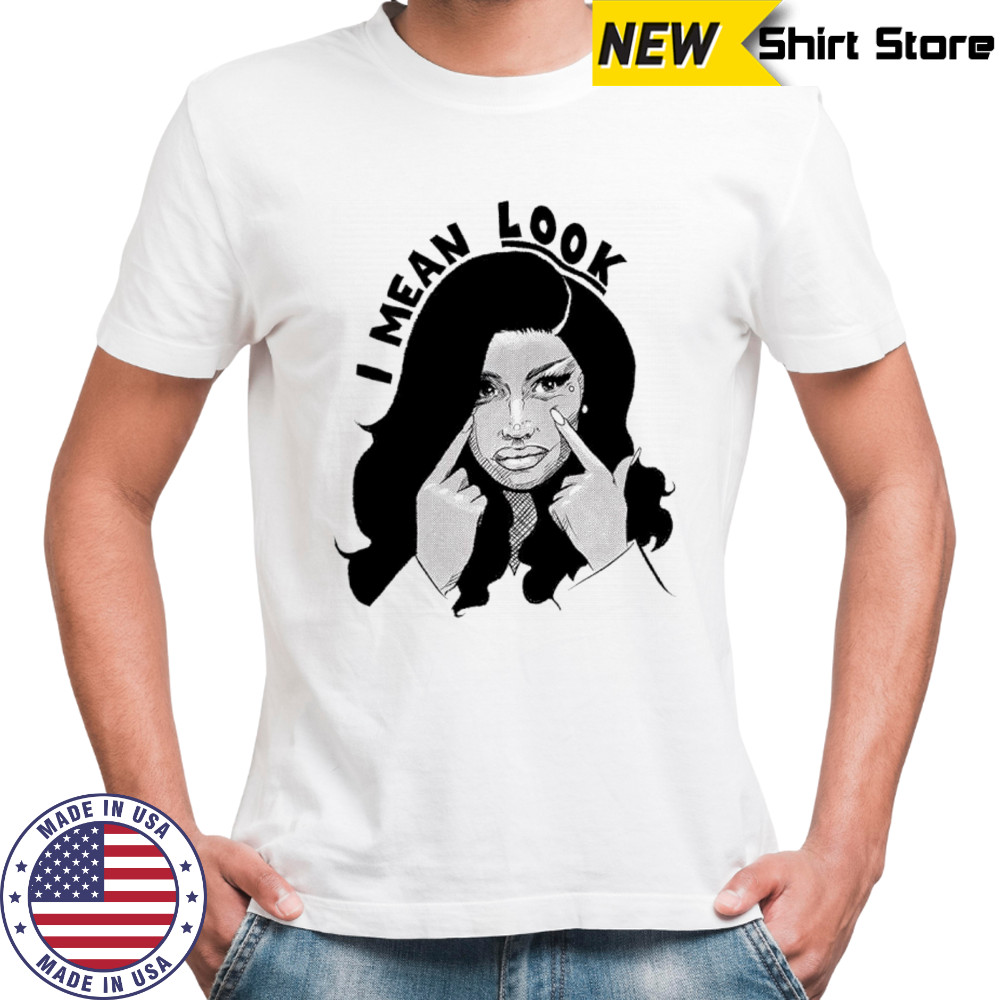 Cardi B mean look shirt