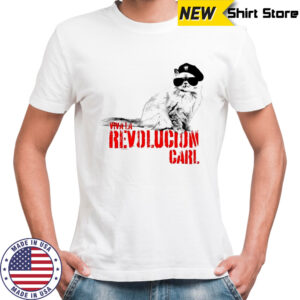 Cat viva la Revolucion Carl shirt