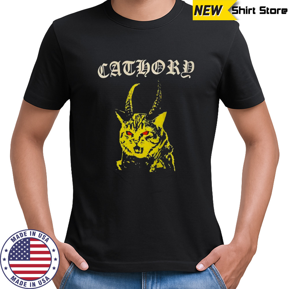 Cathory Metal Band Parody shirt