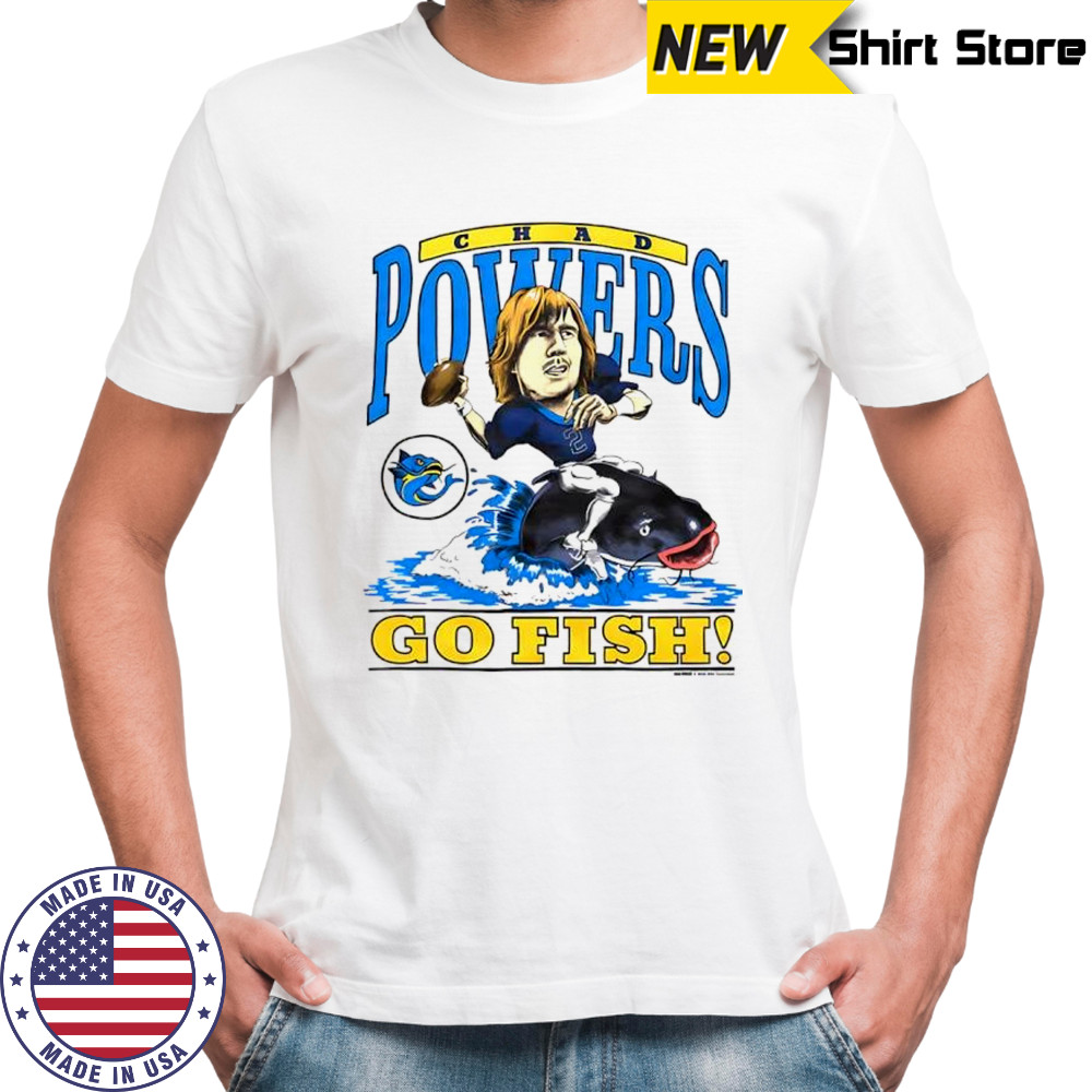 Chad Powers Go Fish cartoon shirt
