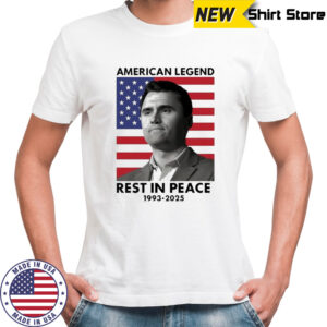 Charlie Kirk American Legend Rest In Peace Shirt