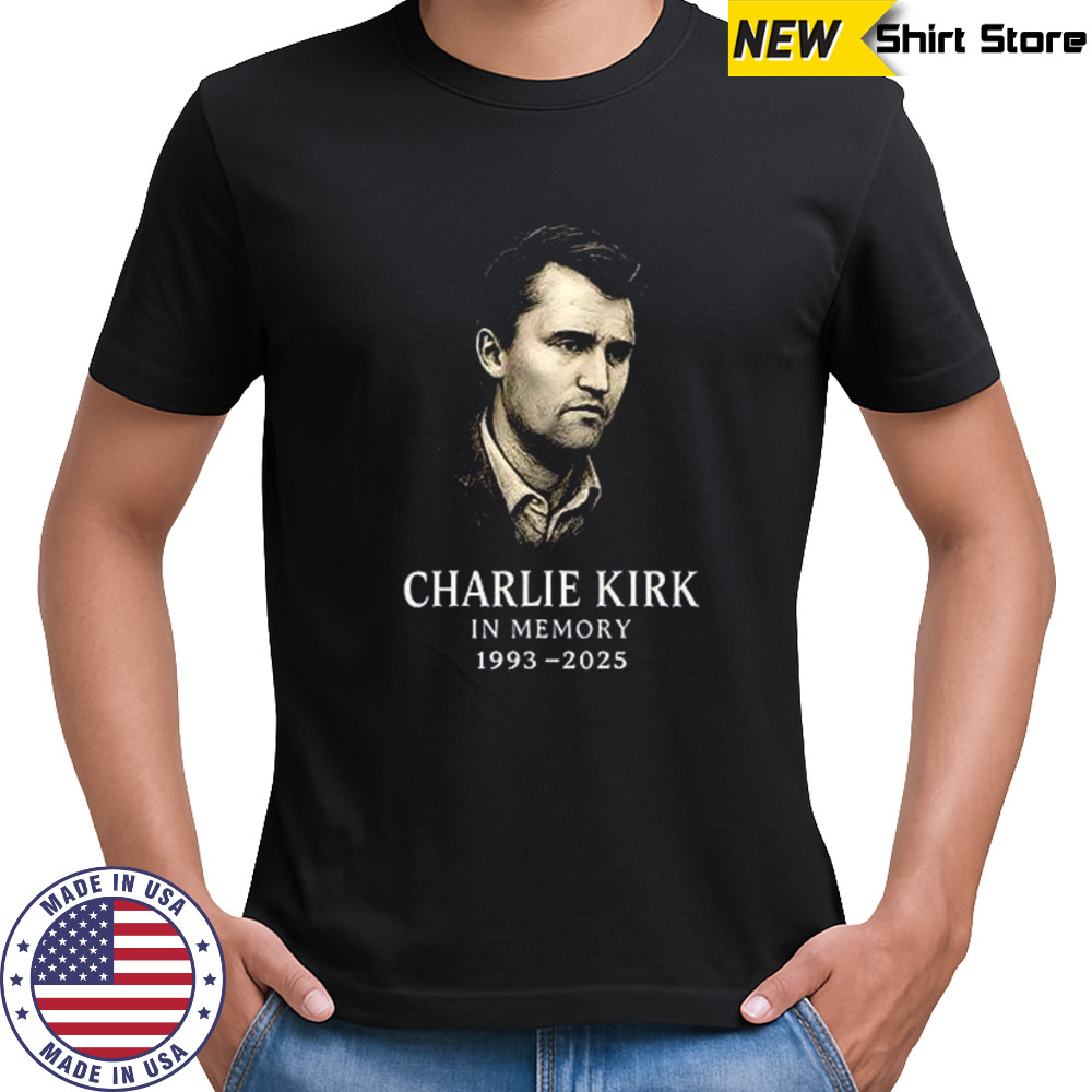 Charlie Kirk Freedom Memorial 1993-2025 shirt