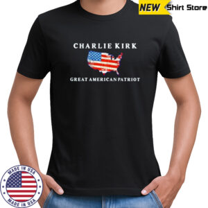 Charlie Kirk Great American Patriot shirt