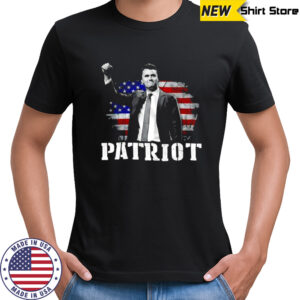 Charlie Kirk Patriot America flag shirt