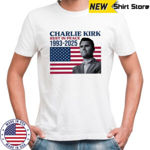 Charlie Kirk Rest In Peace 1993 2025 America Shirt