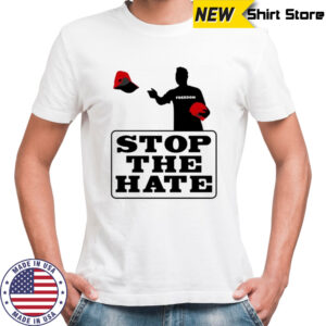 Charlie Kirk stop the hate memorial shirt