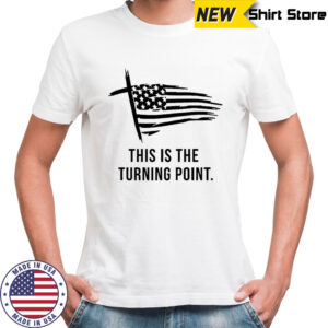Charlie Kirk Turning Point Cross American shirt