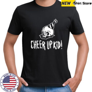 Cheer Up Kid Party Skull T-shirt