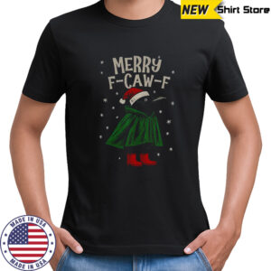 Christmas Merry F-Caw-F Raven shirt